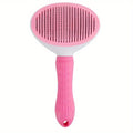 Remova pelos de animais de estimação sem esforço com a escova Slicker de um clique - perfeita para cães e gatos