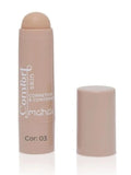 Corretivo e Contorno Cremoso em Stick Bastão Comfort Skin Mahav 6,5g