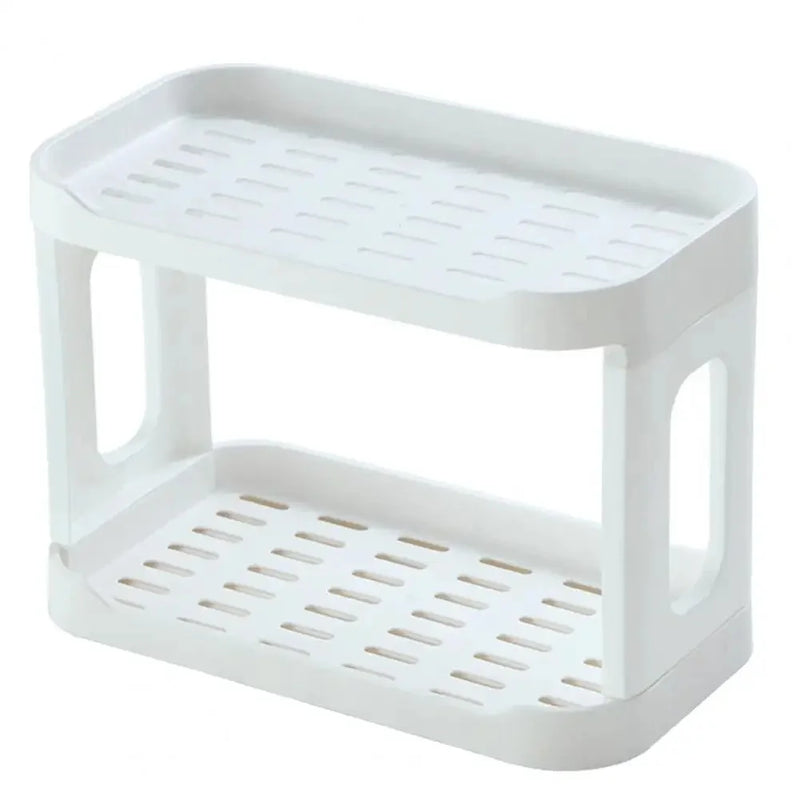 Mini Prateleira Organizadora De Mesa Cosméticos Multifuncional Armazenamento Maquiagem Acessórios Higiene Beleza Frascos e Potes