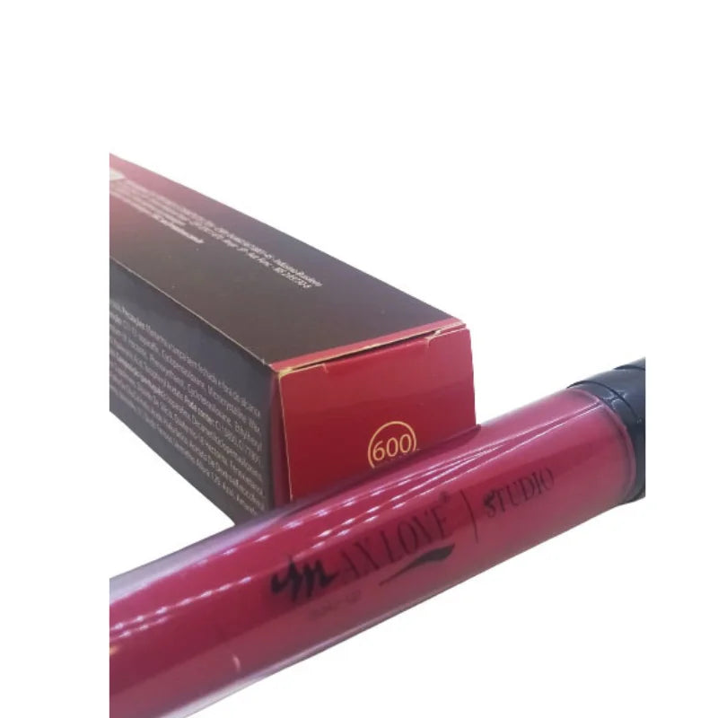 Batom Matte  Nude Cores Escuras Ácido hialurônico Vitamina E