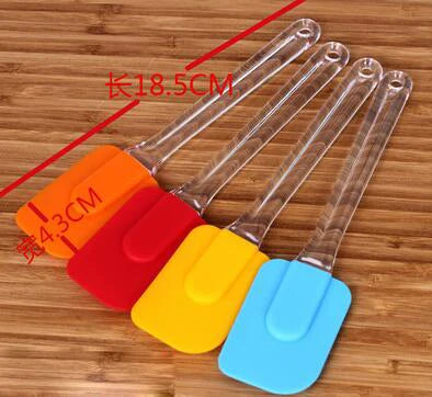 Colher De Silicone Resistente Ao Calor Universal, Raspador, Espátula, Utensílio, Utensílio, Sorvete, Bolo, Ferramenta De Cozinha, Integrar Alça, 1Pc