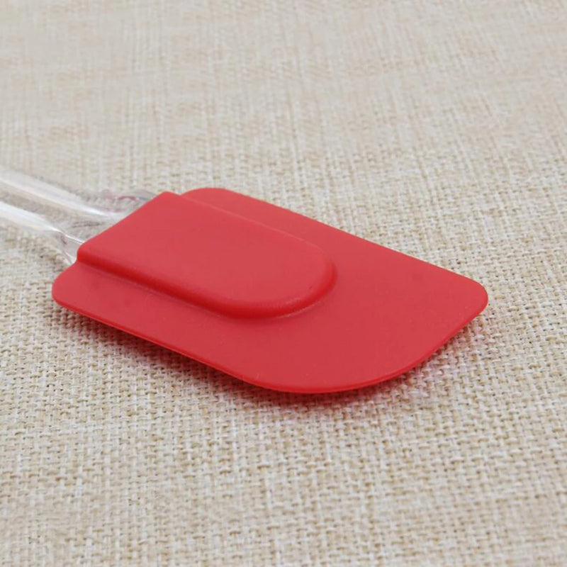 Colher De Silicone Resistente Ao Calor Universal, Raspador, Espátula, Utensílio, Utensílio, Sorvete, Bolo, Ferramenta De Cozinha, Integrar Alça, 1Pc