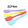 Colher De Silicone Resistente Ao Calor Universal, Raspador, Espátula, Utensílio, Utensílio, Sorvete, Bolo, Ferramenta De Cozinha, Integrar Alça, 1Pc