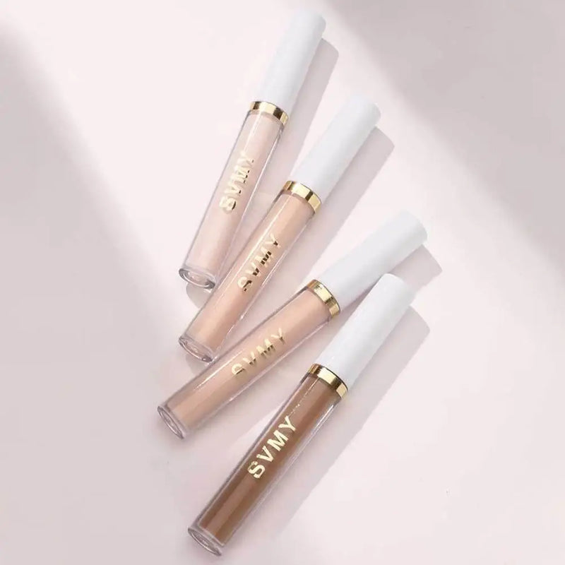 Creme corretivo líquido impermeável, maquiagem leve, tampa hidratante, manchas de acne, círculos escuros Foundation, cosméticos, 4 cores