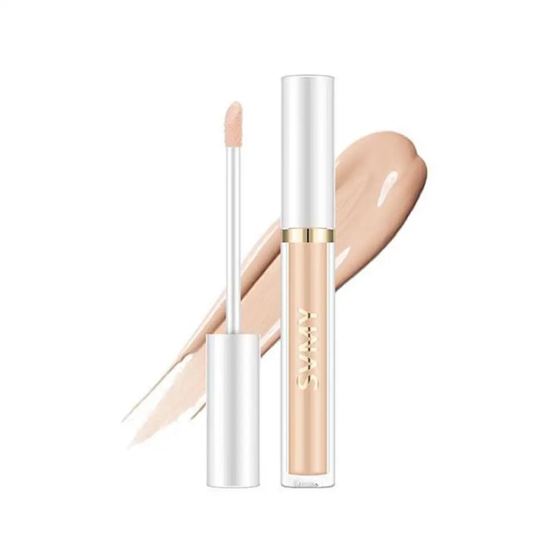 Creme corretivo líquido impermeável, maquiagem leve, tampa hidratante, manchas de acne, círculos escuros Foundation, cosméticos, 4 cores