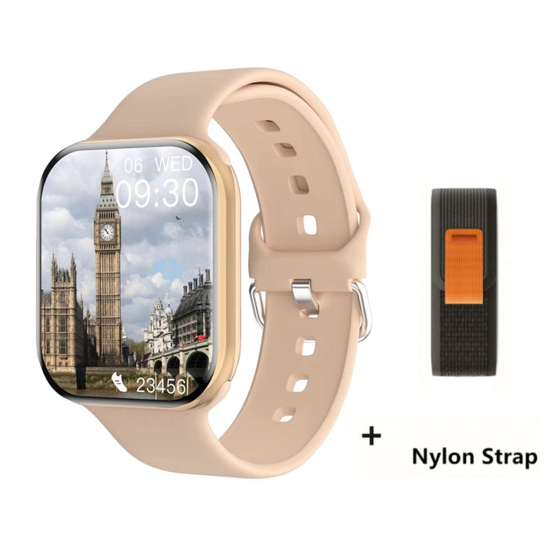 Apple Watch 10 - 2025; relógio inteligente. temperatura corporal, bluetooth chamada, exibição gps