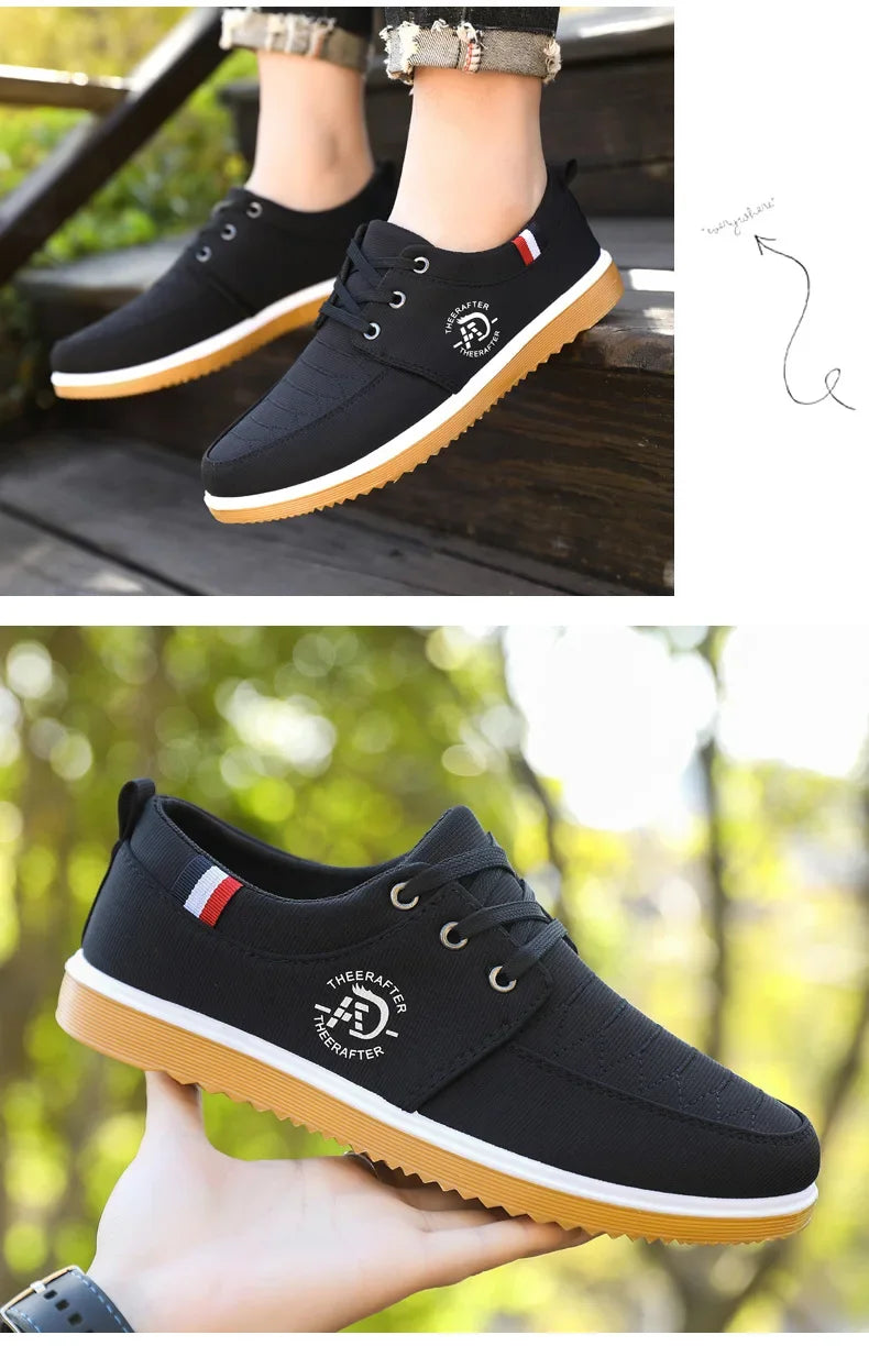 2025 verão homem sapatos de lona moda plataforma tênis para homens casuais caminhada respirável sapatos masculinos mocassins zapatillas hombre
