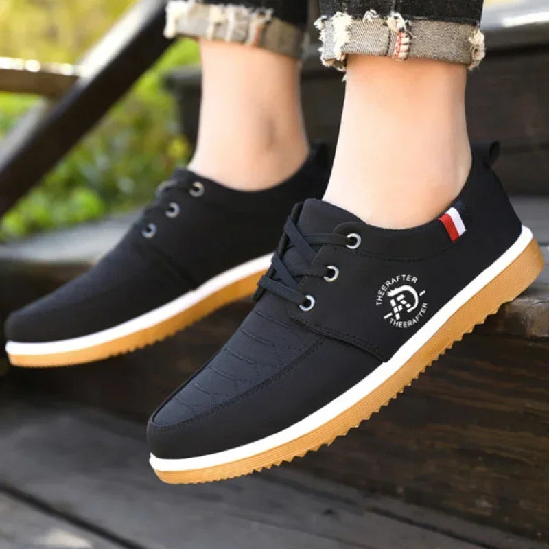 2025 verão homem sapatos de lona moda plataforma tênis para homens casuais caminhada respirável sapatos masculinos mocassins zapatillas hombre