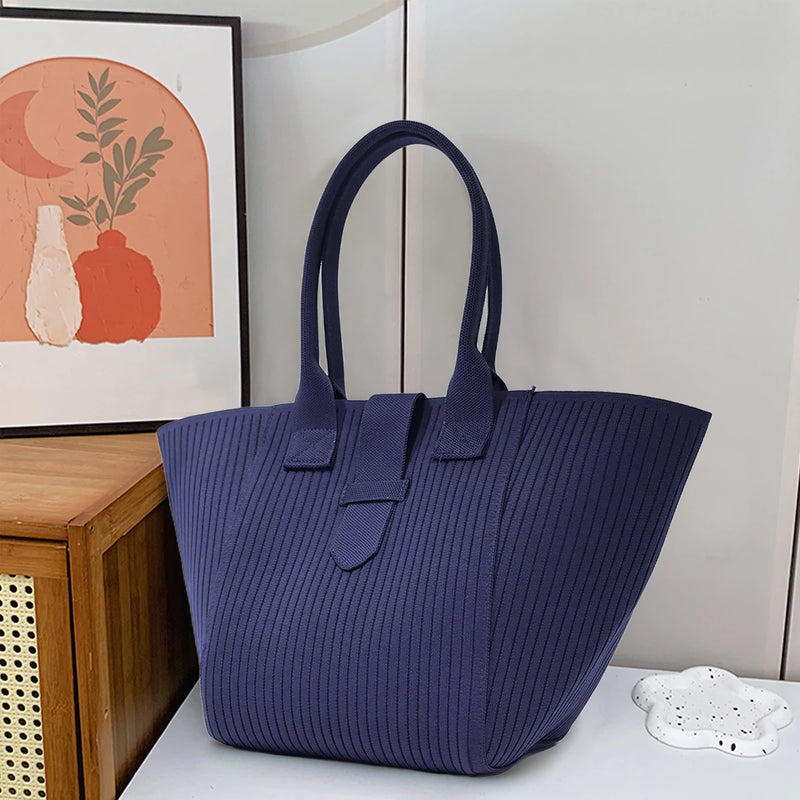 Bolsa tote feminina preta personalizada, bolsa de estudante universitário, grande capacidade, verde, gola branca, bolsa de ombro cinza