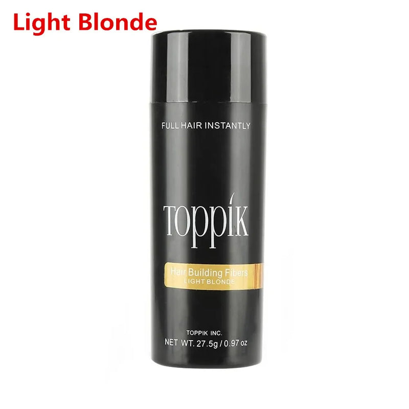 27.5g 9 cores fibras de cabelo queratina recrescimento em pó spray fibra de construção de cabelo poudre pós de recrescimento instantâneo perda de cabelo esconder