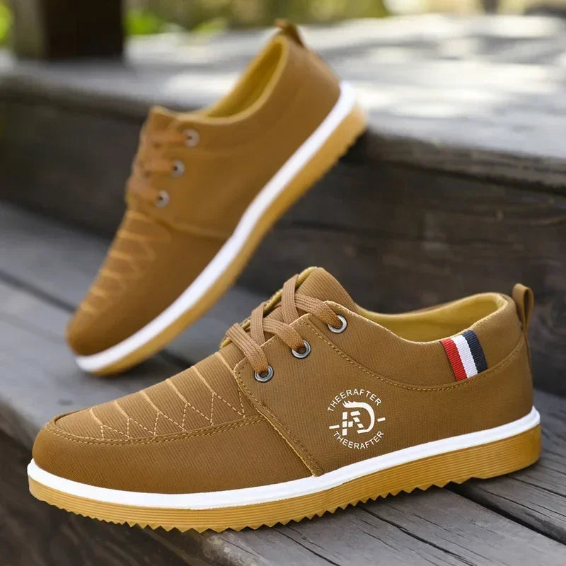 2025 verão homem sapatos de lona moda plataforma tênis para homens casuais caminhada respirável sapatos masculinos mocassins zapatillas hombre