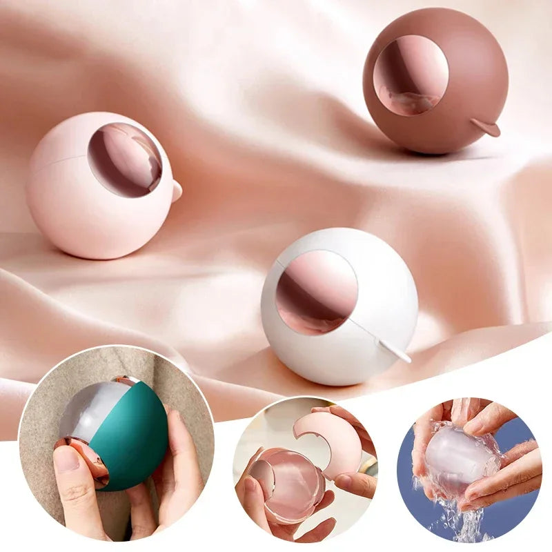 Bola de remoção de pêlos Rolo de cotão Removedor de pêlos Bola de remoção de pêlos de animais de estimação Ferramenta lavável Rolo pegajoso Roupas Poeira Pet Fur Remov Ferramenta limpa