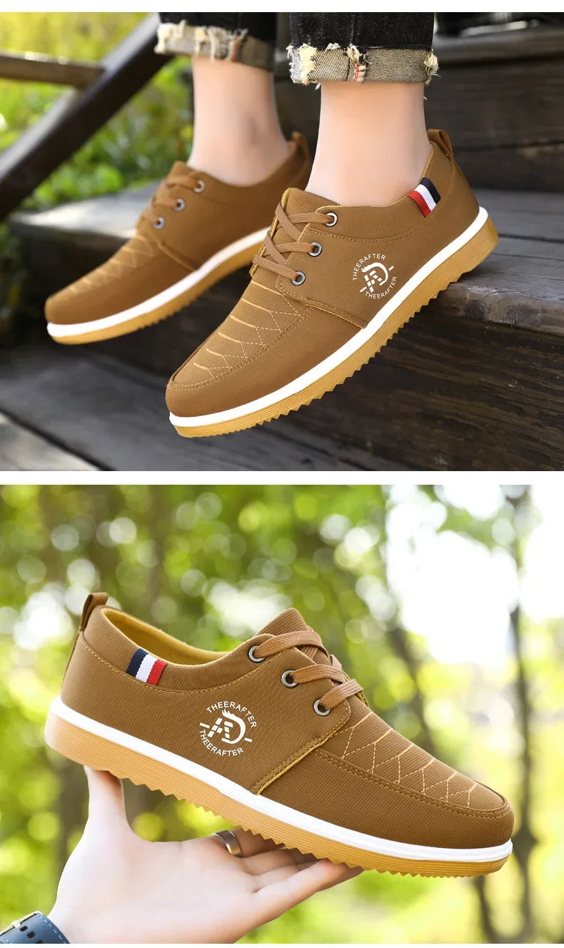 2025 verão homem sapatos de lona moda plataforma tênis para homens casuais caminhada respirável sapatos masculinos mocassins zapatillas hombre