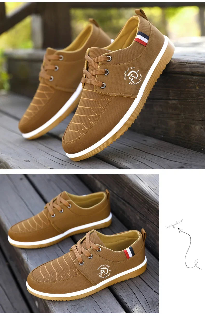 2025 verão homem sapatos de lona moda plataforma tênis para homens casuais caminhada respirável sapatos masculinos mocassins zapatillas hombre