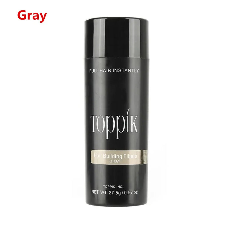 27.5g 9 cores fibras de cabelo queratina recrescimento em pó spray fibra de construção de cabelo poudre pós de recrescimento instantâneo perda de cabelo esconder