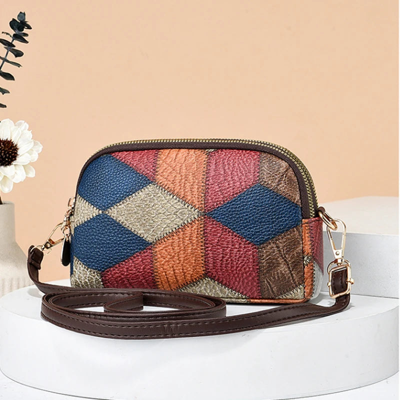 Yogodlns nova bolsa de luxo feminina costura selvagem mensageiro sacos designer marca xadrez bolsa ombro feminino senhoras totes