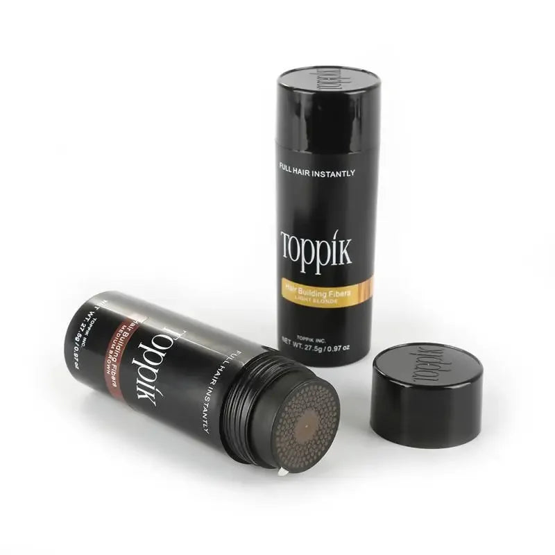 27.5g 9 cores fibras de cabelo queratina recrescimento em pó spray fibra de construção de cabelo poudre pós de recrescimento instantâneo perda de cabelo esconder
