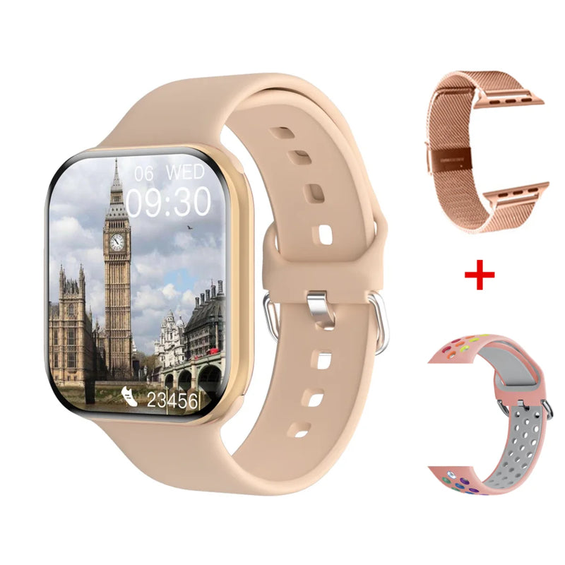 Apple Watch 10 - 2025; relógio inteligente. temperatura corporal, bluetooth chamada, exibição gps