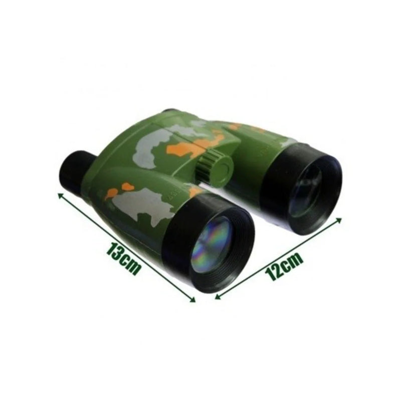 Brinquedo Binóculos Infantil soldado camuflado Anti Reflex Diverdido para crianças