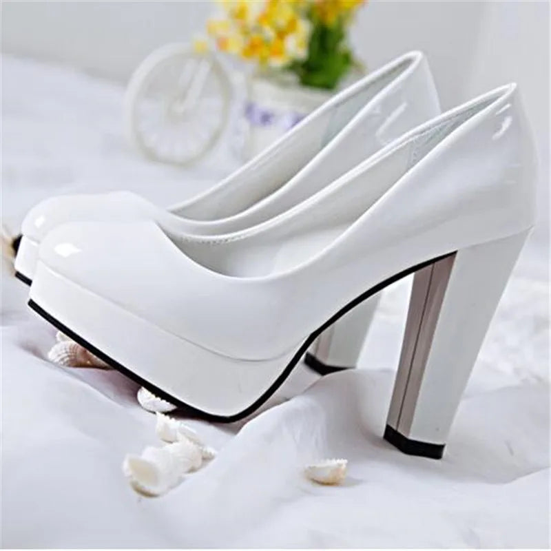 2022 New Women Pumps Shoes Pointed Toe High Heels Fine Pointed Toe Slip-On Designer Shoes Women Wedding Luxury Zapatilla Mujer