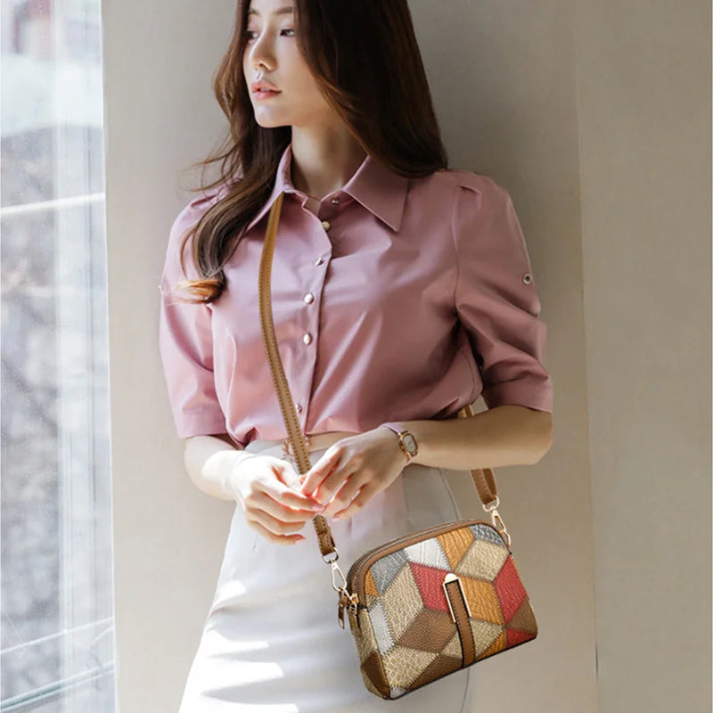 Yogodlns nova bolsa de luxo feminina costura selvagem mensageiro sacos designer marca xadrez bolsa ombro feminino senhoras totes