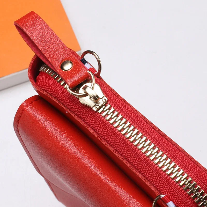 Bolsa feminina pequena de ombro crossbody, couro pu, bolsa de bolso para celular, bolsa para cartão, carteira, bolsa carteiro