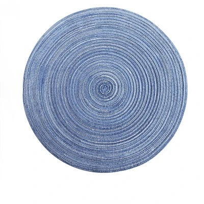 Round Woven Ramie Placemats, Anti Slip Mats Mesa De Jantar, Talheres Antiderrapantes, Almofadas De Tigela, Coasters De Copo De Bebida De Cozinha, 1Pc