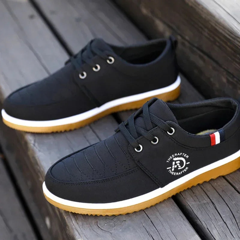 2025 verão homem sapatos de lona moda plataforma tênis para homens casuais caminhada respirável sapatos masculinos mocassins zapatillas hombre