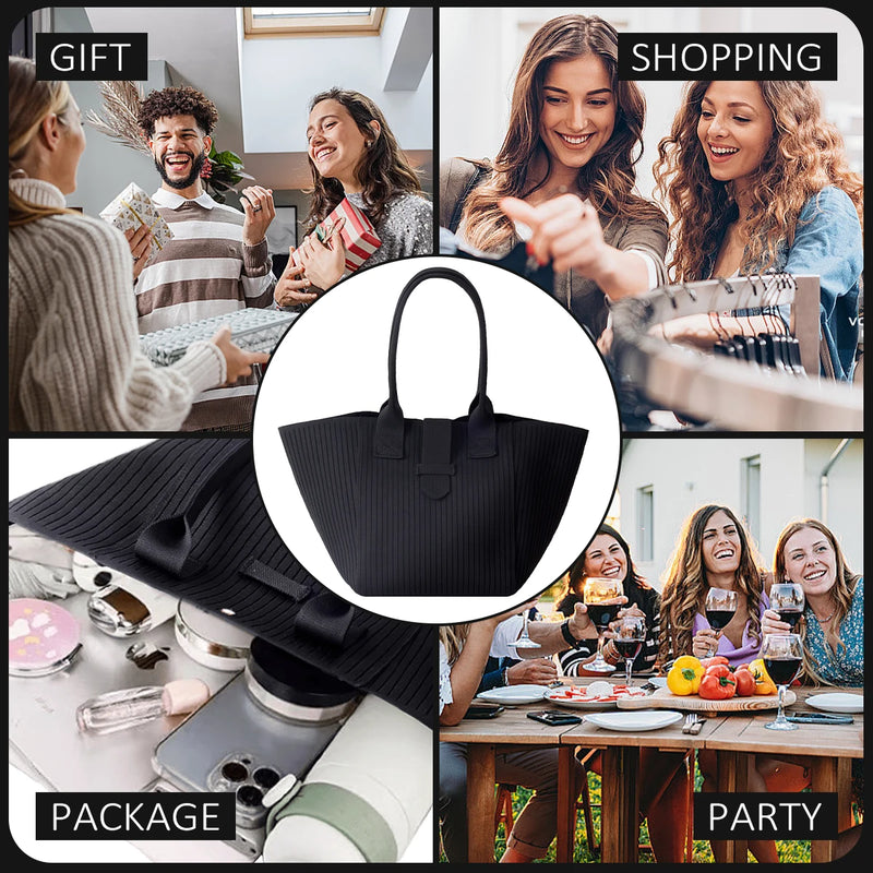 Bolsa tote feminina preta personalizada, bolsa de estudante universitário, grande capacidade, verde, gola branca, bolsa de ombro cinza