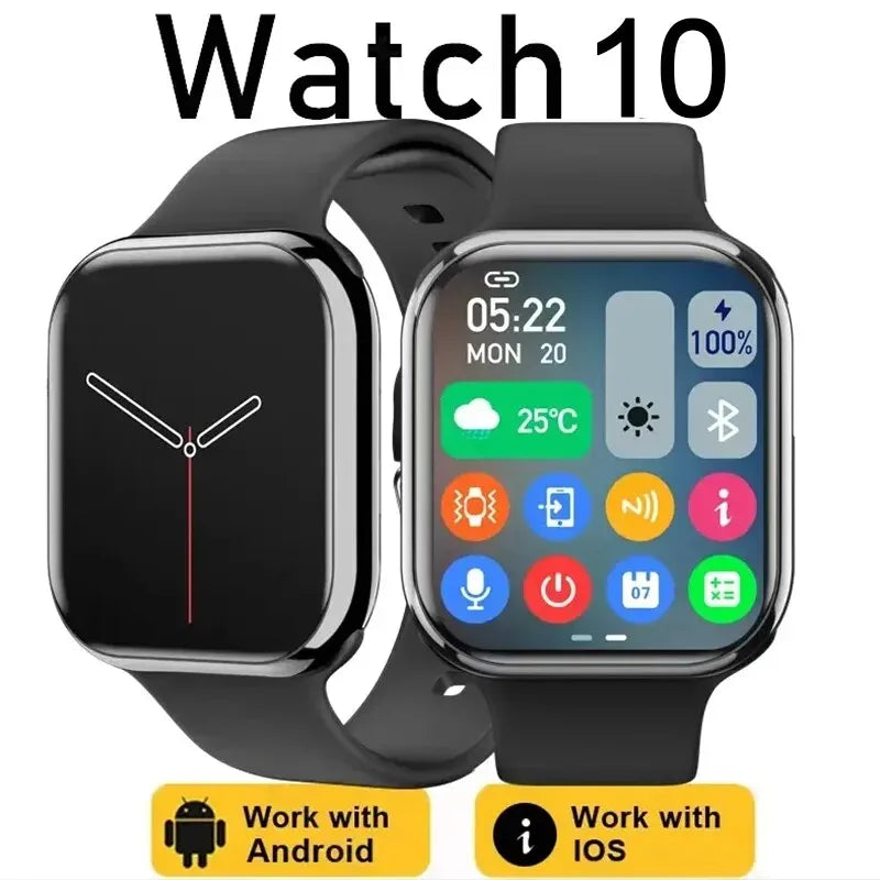 Apple Watch 10 - 2025; relógio inteligente. temperatura corporal, bluetooth chamada, exibição gps