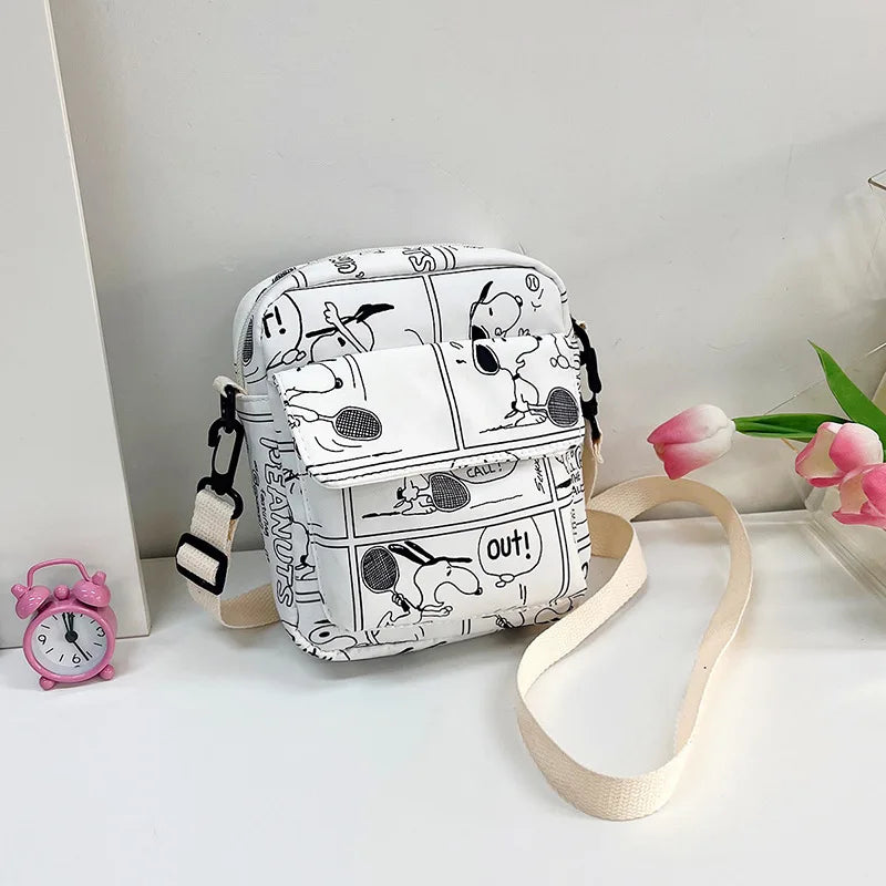 Bolsa crossbody dos desenhos animados para mulheres, bolsas crossbody criativas, bolsas diagonais de ombro nevado, novo, 2020, 2024