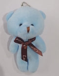 Nova cor urso de pelúcia bonecas 12cm animais de pelúcia macios urso brinquedo de pelúcia pendente bonito menina chaveiro casamento crianças presentes de festa