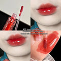 Natural Jelly Lip Gloss Batom Líquido, Hidratante, Fácil Halo-tingimento, Esmalte Impermeável, Não é fácil de tirar, Maquiagem
