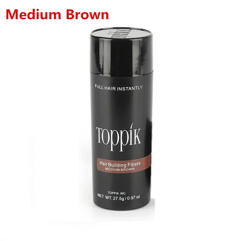 27.5g 9 cores fibras de cabelo queratina recrescimento em pó spray fibra de construção de cabelo poudre pós de recrescimento instantâneo perda de cabelo esconder