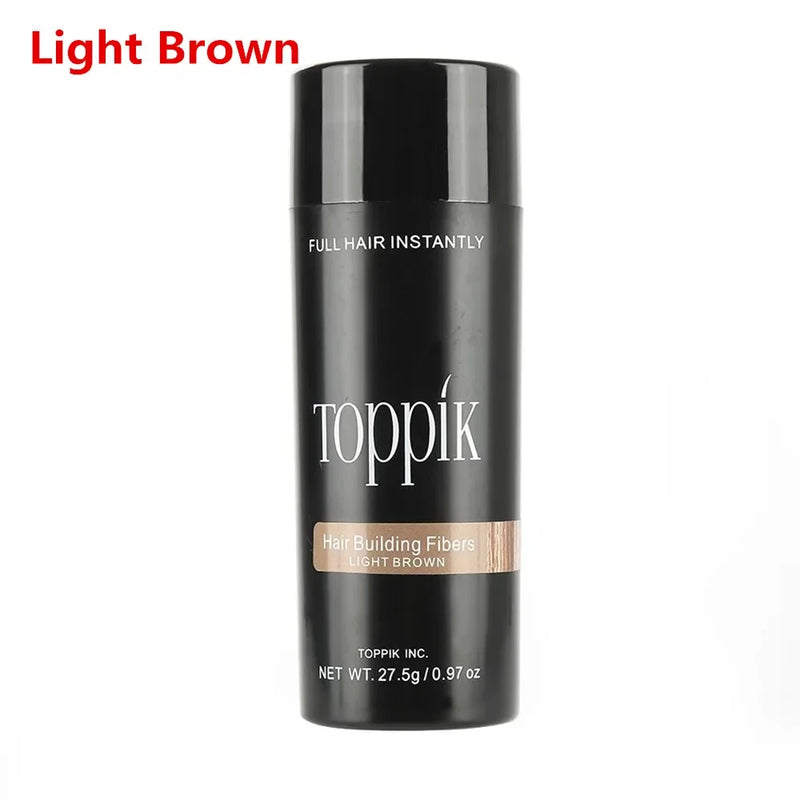 27.5g 9 cores fibras de cabelo queratina recrescimento em pó spray fibra de construção de cabelo poudre pós de recrescimento instantâneo perda de cabelo esconder