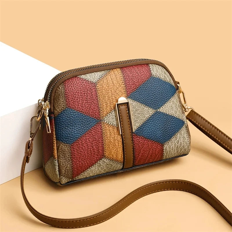 Yogodlns nova bolsa de luxo feminina costura selvagem mensageiro sacos designer marca xadrez bolsa ombro feminino senhoras totes