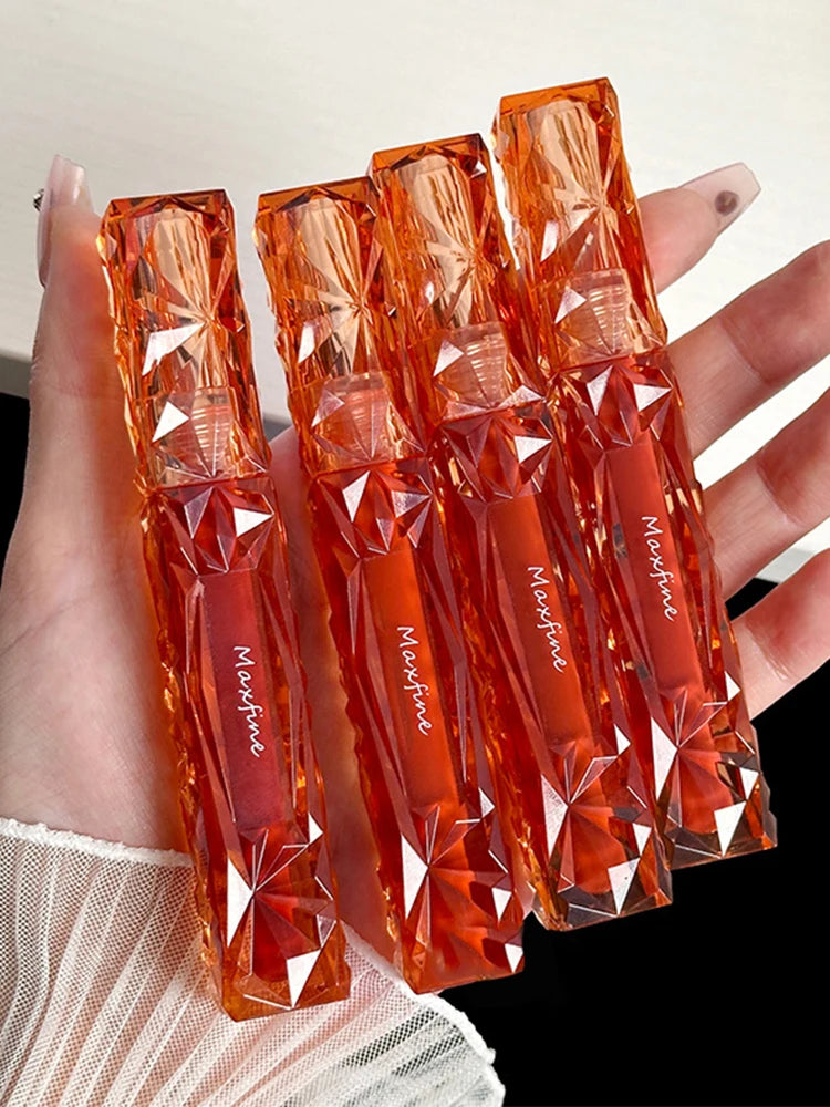 Natural Jelly Lip Gloss Batom Líquido, Hidratante, Fácil Halo-tingimento, Esmalte Impermeável, Não é fácil de tirar, Maquiagem