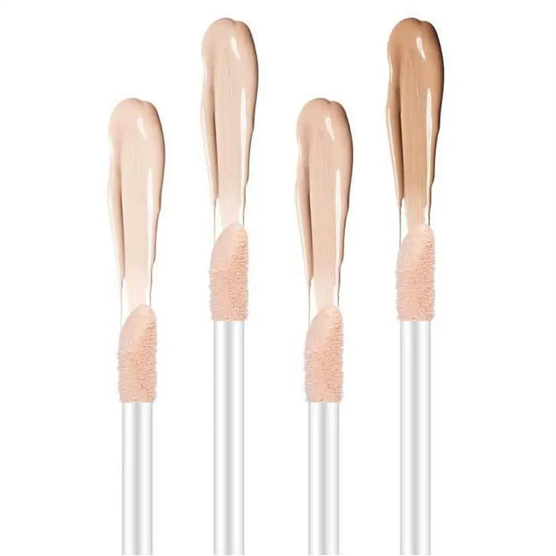 Creme corretivo líquido impermeável, maquiagem leve, tampa hidratante, manchas de acne, círculos escuros Foundation, cosméticos, 4 cores