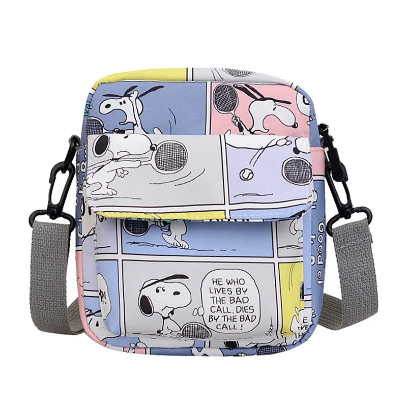 Bolsa crossbody dos desenhos animados para mulheres, bolsas crossbody criativas, bolsas diagonais de ombro nevado, novo, 2020, 2024