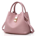 Mulher bolsa de ombro grande capacidade bolsa para mulheres crossbody saco lichia padrão pu portátil balde saco senhoras mensageiro sacos