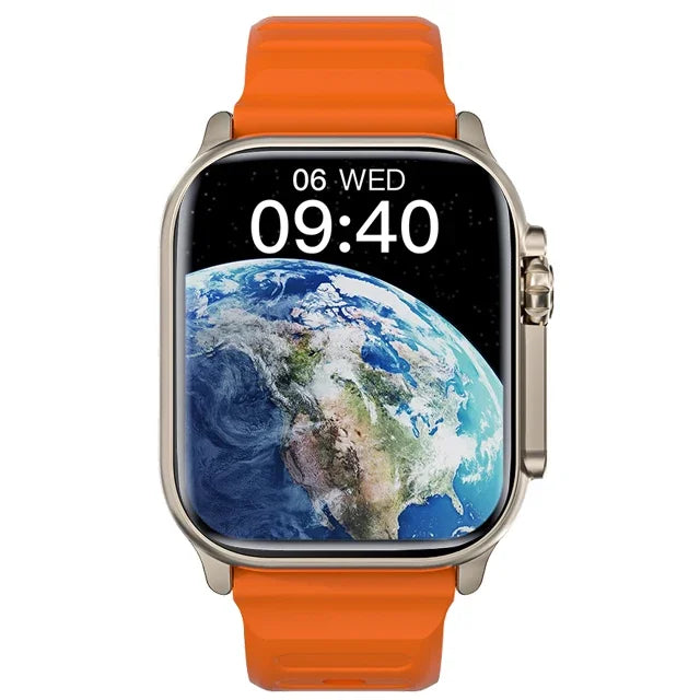 Apple Watch 9 2024. Tela AMOLED, Bússola NFC, Impermeável, Relógio Apple, IWO Ultra 8, 49mm, Série 8, 2.3 "