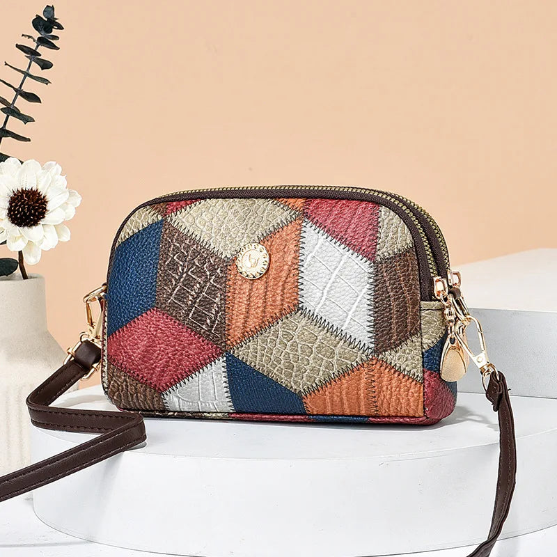 Yogodlns nova bolsa de luxo feminina costura selvagem mensageiro sacos designer marca xadrez bolsa ombro feminino senhoras totes