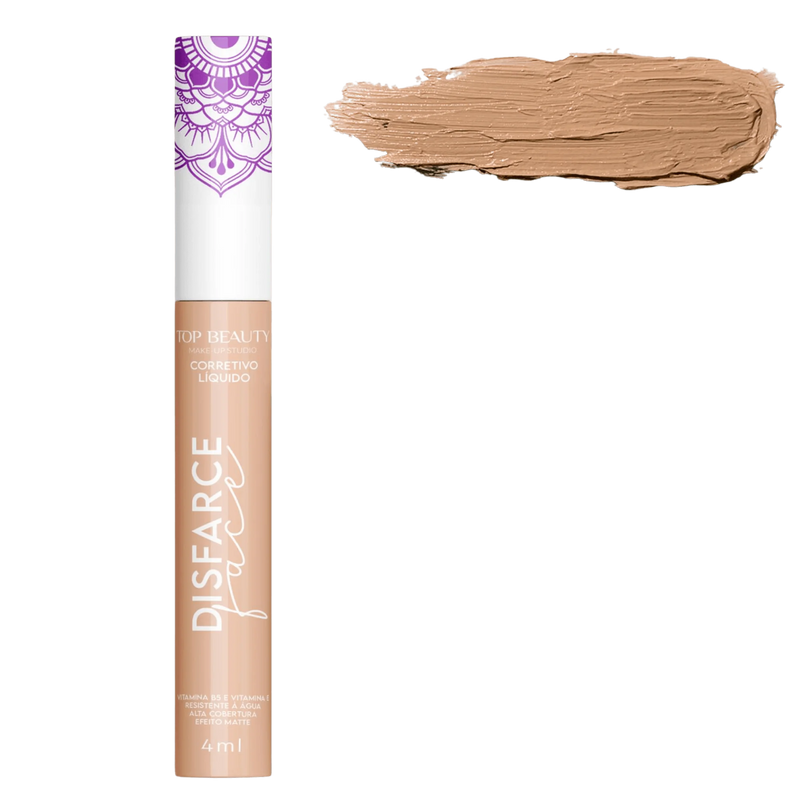 Corretivo Líquido Disfarce Face Top Beauty Cor 01