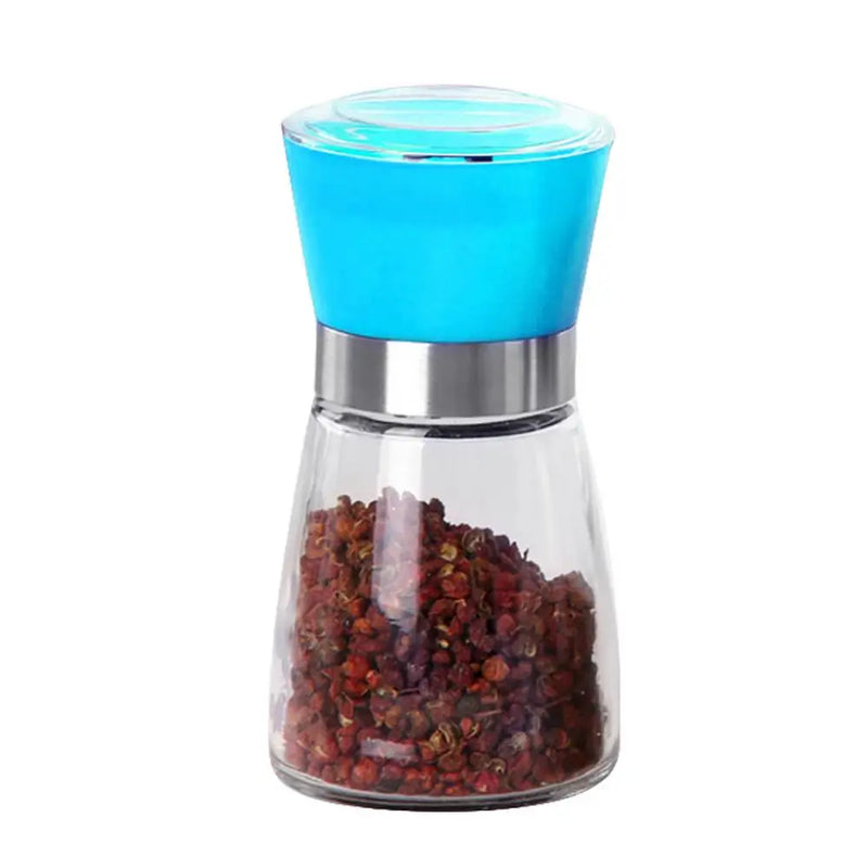 Sal portátil e pimenta moedor garrafa, tempero jar, titular do recipiente, utensílios de cozinha, cozinha