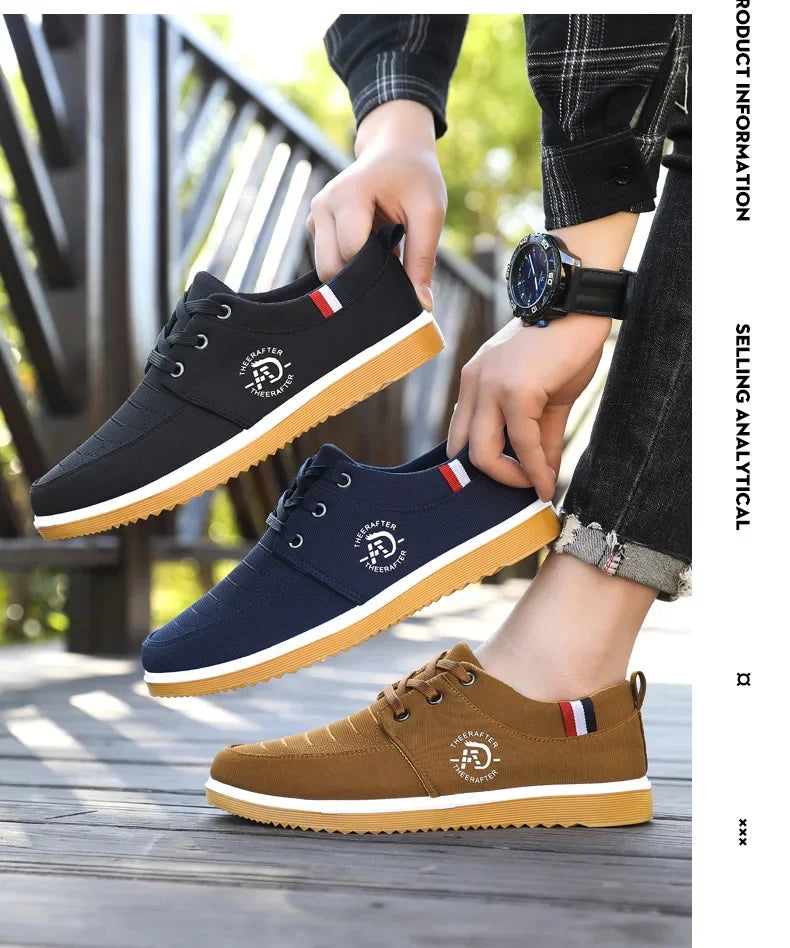 2025 verão homem sapatos de lona moda plataforma tênis para homens casuais caminhada respirável sapatos masculinos mocassins zapatillas hombre