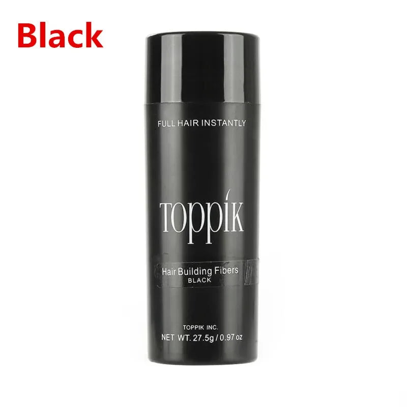 27.5g 9 cores fibras de cabelo queratina recrescimento em pó spray fibra de construção de cabelo poudre pós de recrescimento instantâneo perda de cabelo esconder