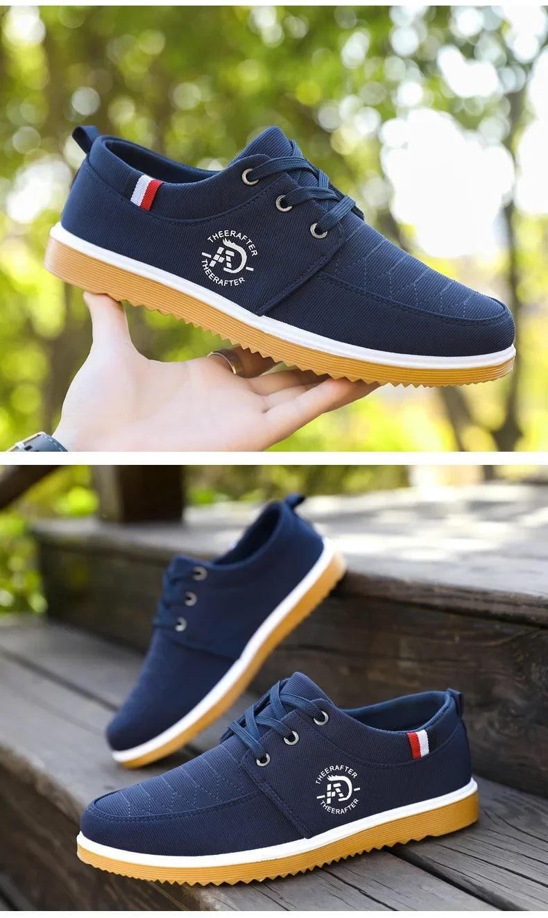 2025 verão homem sapatos de lona moda plataforma tênis para homens casuais caminhada respirável sapatos masculinos mocassins zapatillas hombre