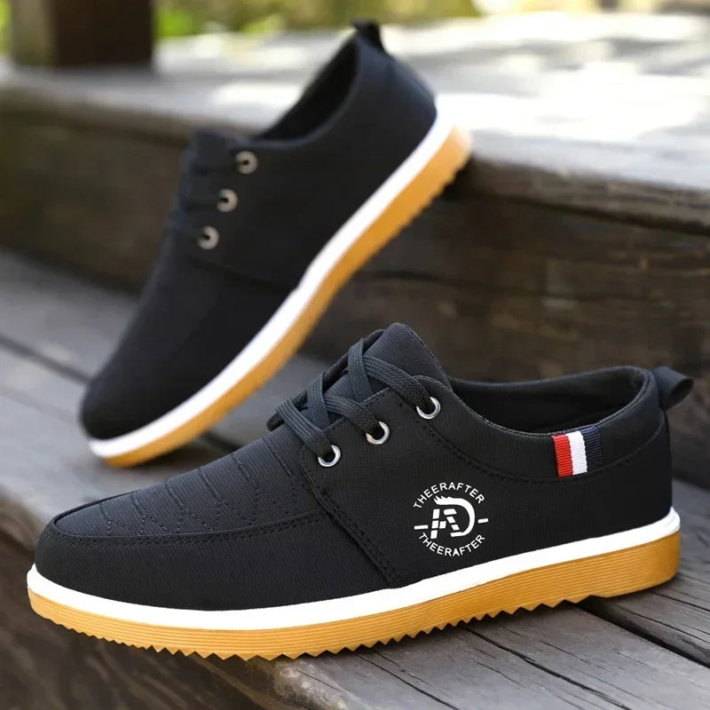 2025 verão homem sapatos de lona moda plataforma tênis para homens casuais caminhada respirável sapatos masculinos mocassins zapatillas hombre