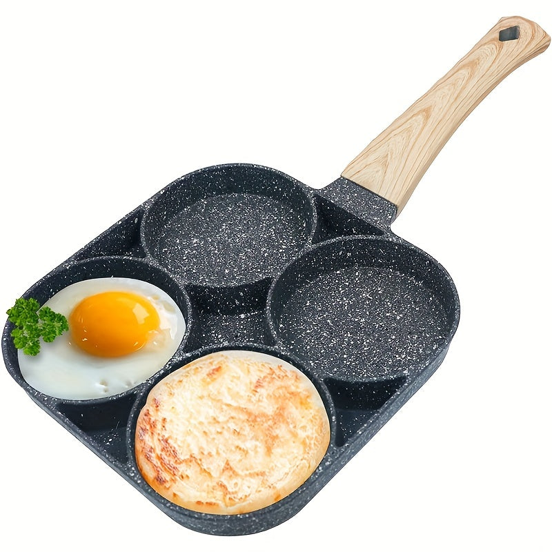 Frigideira antiaderente de 4 furos feita de pedra Maifan