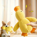 Brinquedo de pelúcia para cães com guinchos e cuidado suave, resistente a mordidas